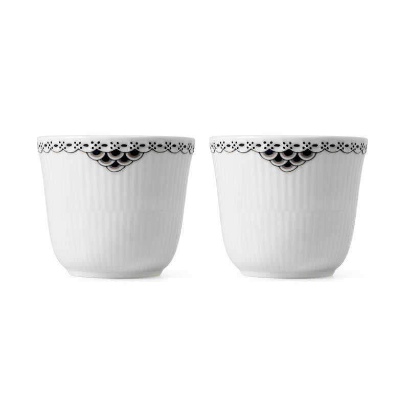 Sort Riflet Blonde krus, 26 cl. - 2 stk.